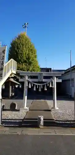 吹上天神社の鳥居