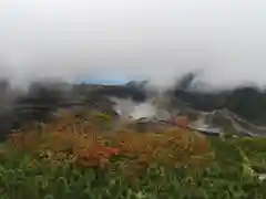 雄山神社峰本社の景色