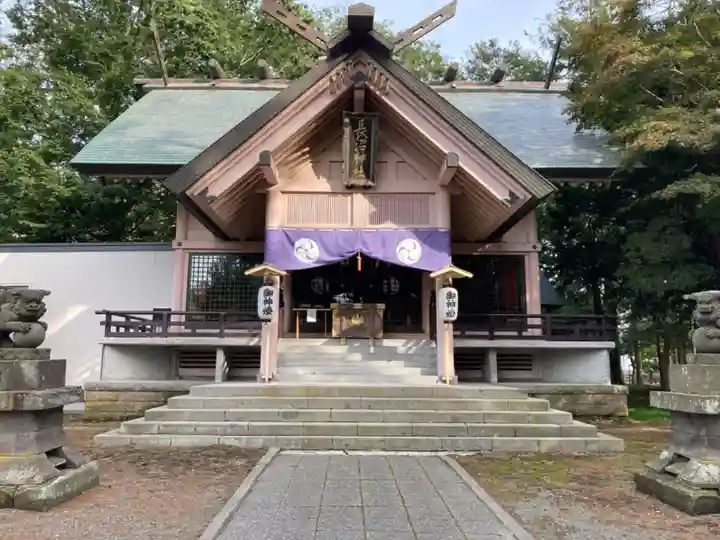 長沼神社の本殿・本堂