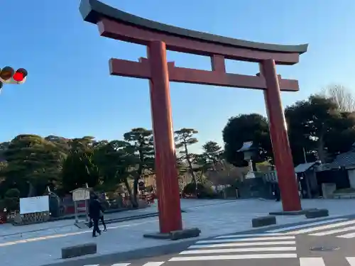 鶴岡八幡宮の鳥居