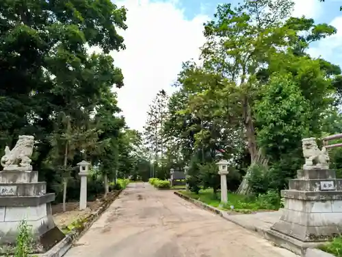 沼田神社の景色