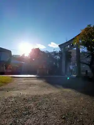 尾久八幡神社の鳥居