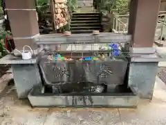 北澤八幡神社の手水