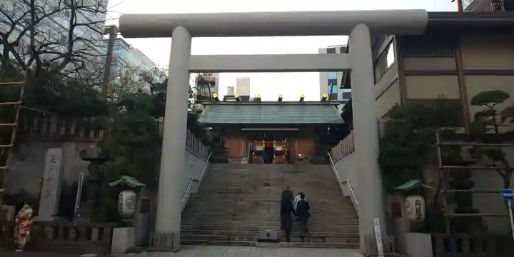 芝大神宮の鳥居