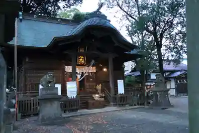 阿邪訶根神社の本殿・本堂