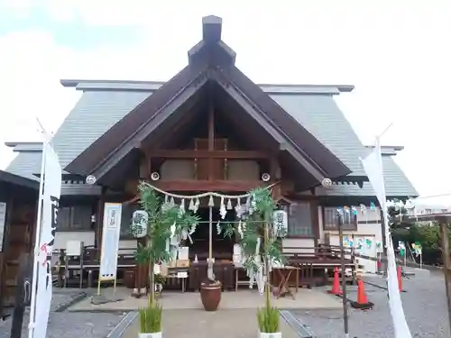 七重浜海津見神社の本殿