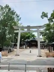 石切劔箭神社の鳥居