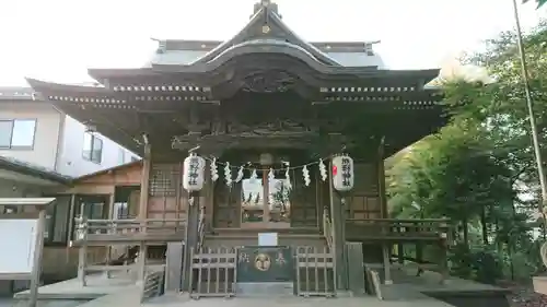 立川熊野神社の本殿・本堂