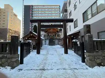 札幌祖霊神社の鳥居