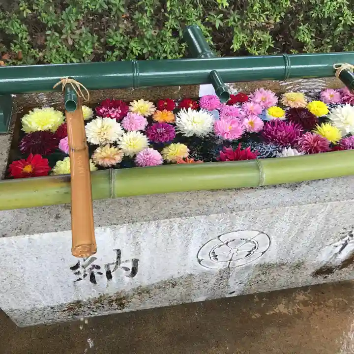 伊和志津神社の手水舎