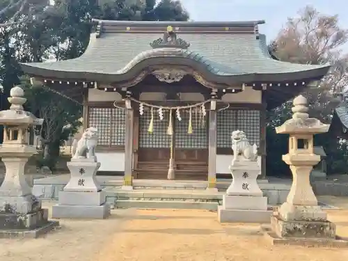 前開八幡神社の本殿・本堂
