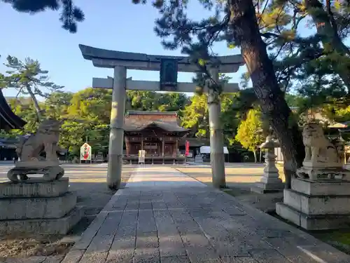 長浜八幡宮の鳥居