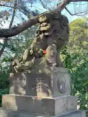 検見川神社の狛犬