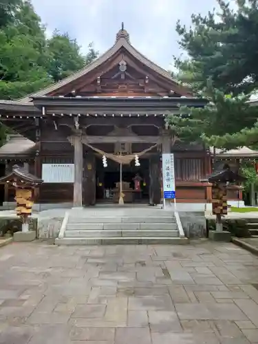 那須温泉神社の本殿・本堂