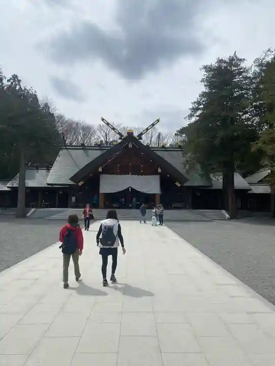 北海道神宮の本殿・本堂