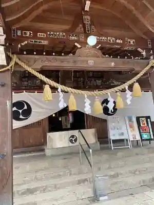 川中島古戦場八幡社の本殿・本堂