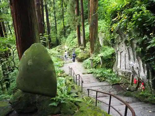 宝珠山 立石寺の景色