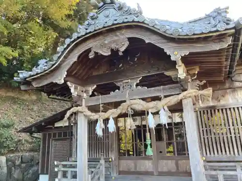 実川天満宮の本殿