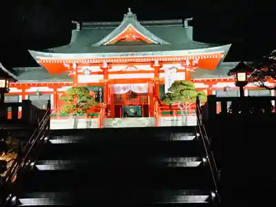 足利織姫神社の本殿・本堂