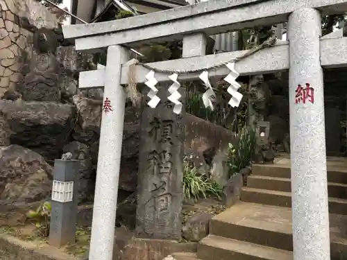 榎稲荷神社の鳥居