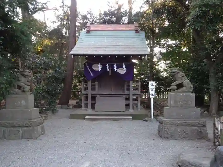 前鳥神社の末社・摂社