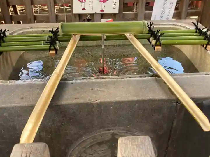 下谷神社の手水舎