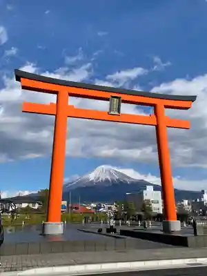 富士山本宮浅間大社の鳥居