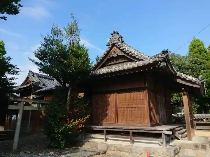 八幡社の本殿・本堂