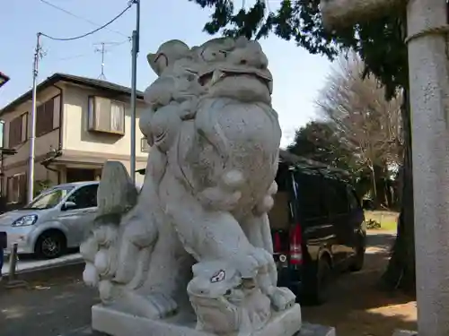 天照神社の狛犬