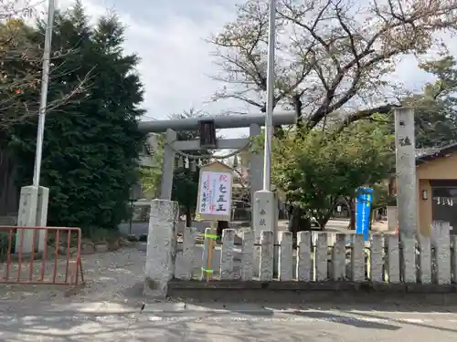 廣瀬神社の鳥居