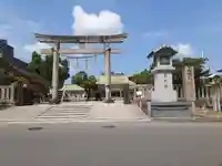 難波大社 生國魂神社の鳥居