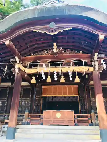 石切劔箭神社の本殿