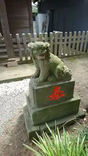 道祖神社の狛犬