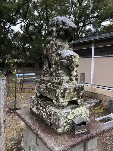 大麻比古神社の狛犬