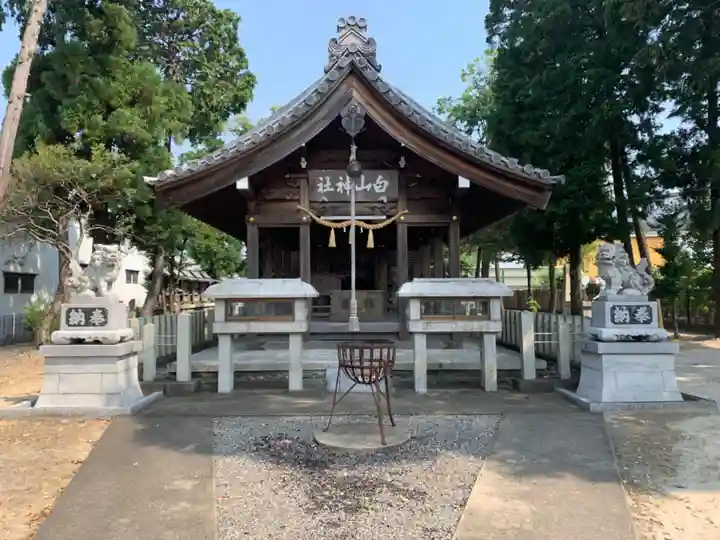 白山神社(松河戸町)の本殿・本堂