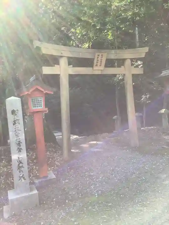 美濃國一宮 南宮大社の鳥居