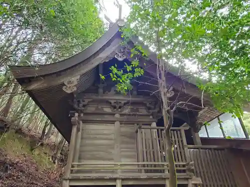 鍬渓神社の本殿・本堂