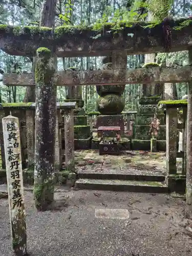 高野山金剛峯寺奥の院のお墓