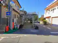 高畑神明社(九之坪神社)の鳥居