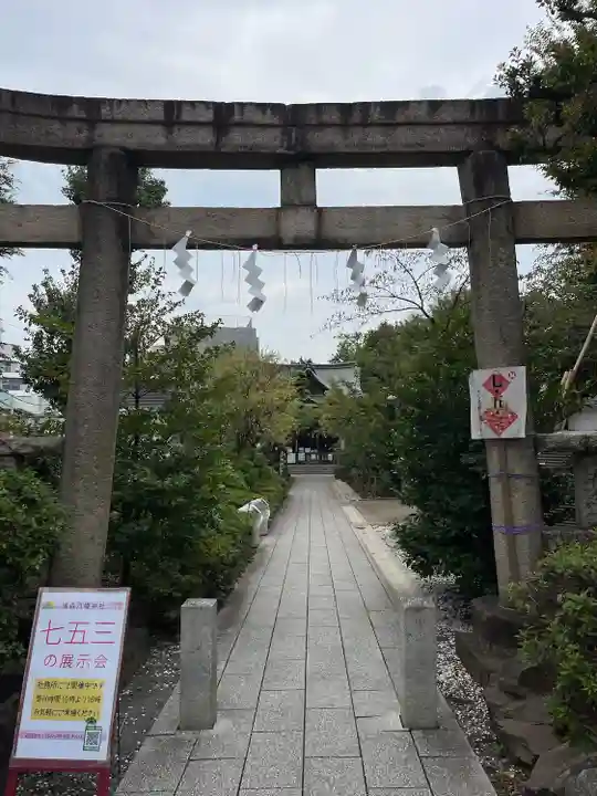 鳩森八幡神社の七五三参