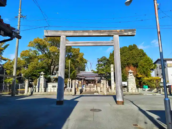 赤須賀神明社の鳥居