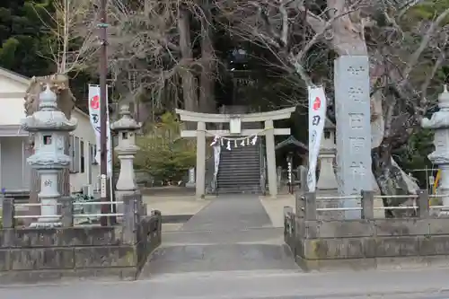 田間神社の鳥居