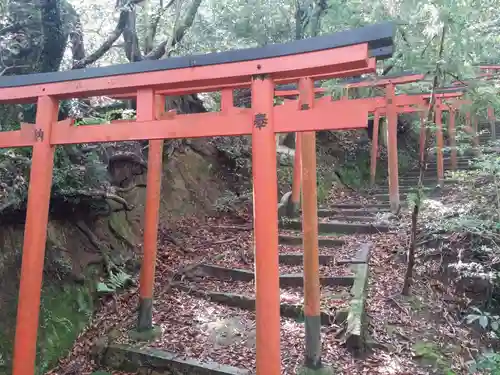 大龍寺の鳥居