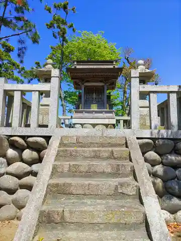八幡社の本殿・本堂