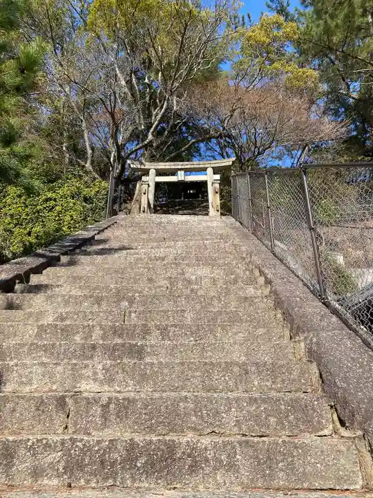 今伊勢神社(厳島神社境外末社)の鳥居