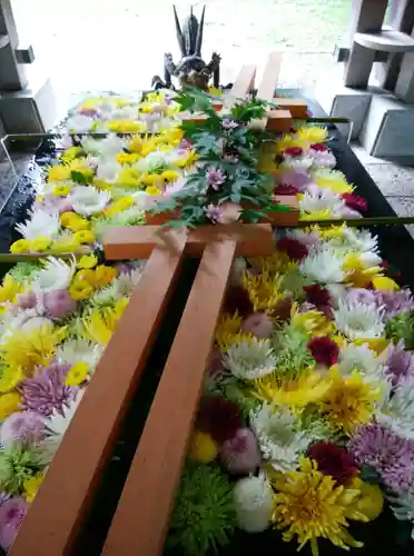 帯廣神社の手水舎