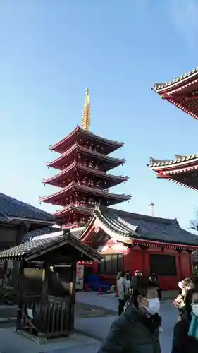 浅草寺の塔