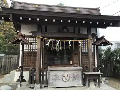 阿豆佐味天神社 立川水天宮の本殿・本堂