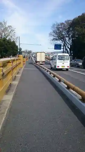 建部大社の周辺