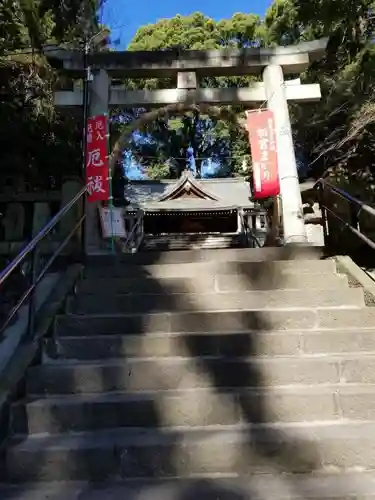 五所神社の鳥居